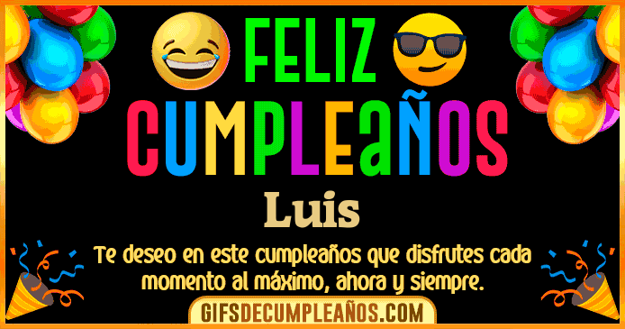 Feliz Cumpleaños Luis
